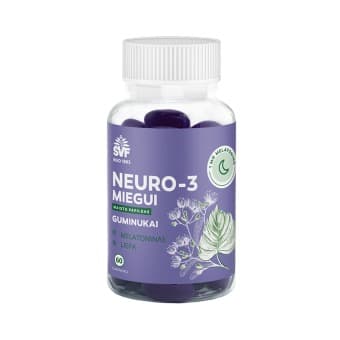 SVF guminukai su melatoninu
