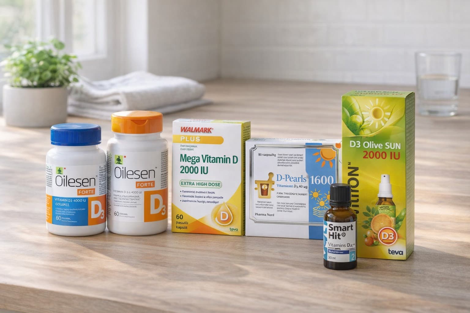 Koks vitaminas D geriausias? TOP 5 papildai Lietuvoje (2026)